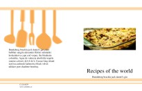 Inspirado en el arte de cocinar e ingredientes naturales. Un diseño para tu libro que provoca a disfrutar cada comida.